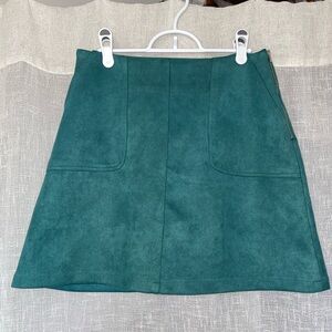 Suede skirt / size S